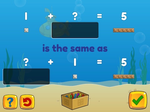 Forward, Backward: Commutative property of addition Math Game