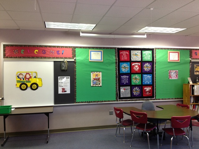 Colorful Elementary School Bulletin Boards