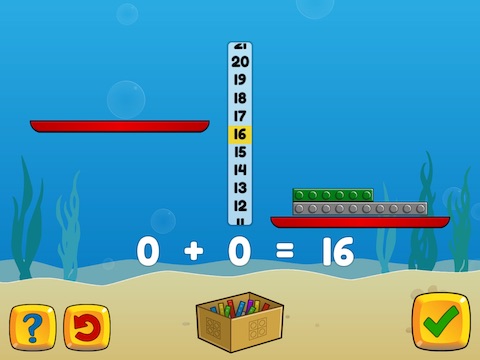 Express an even number as two equal addends Math Game